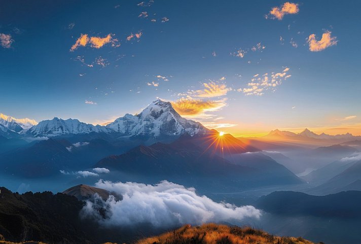 Nepal & Indien Rundreise - Himalaya-Gebirge