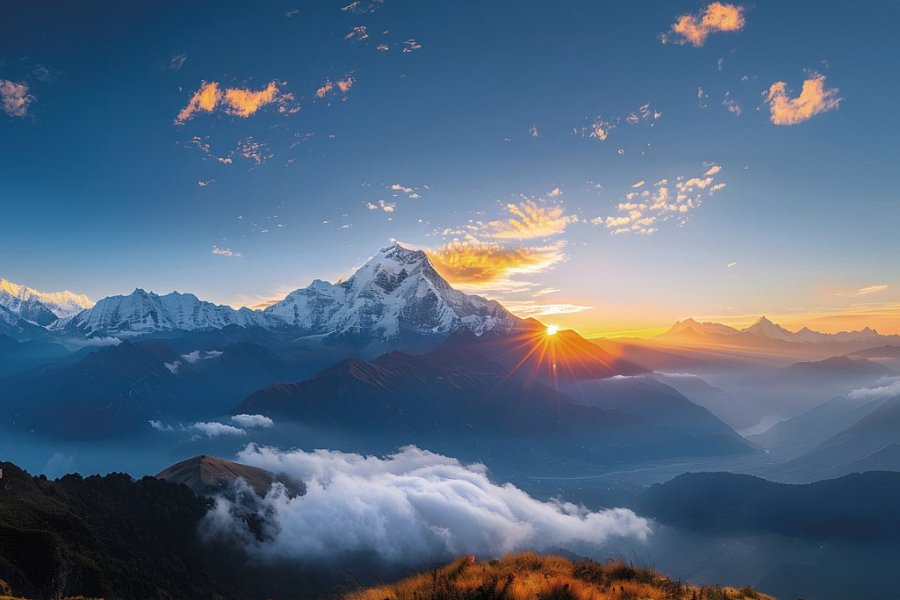 Nepal & Indien Rundreise - Himalaya-Gebirge