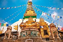 Nepal & Indien Rundreise - Buddhistischer Tempel