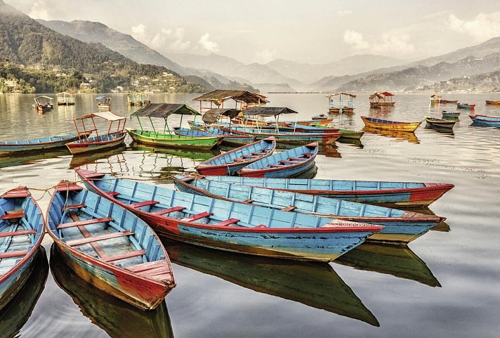 Nepal Rundreise mit Trekking - Pokhara – Phewa-See