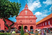 Malaysia Rundreisen & Baden - Christuskirche und Roter Platz, Malakka