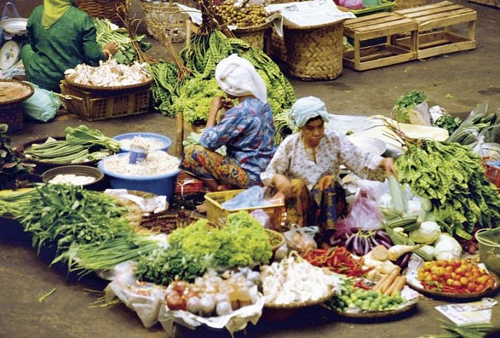 Malaysia Rundreisen & Baden - Markt in Malaysia