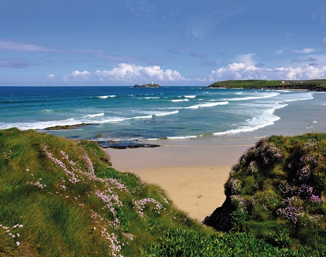 Südengland & Wales Rundreise - Strand von Cornwall