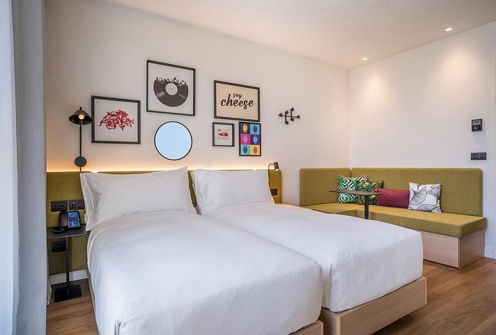 Hotel Hampton by Hilton Locarno - Wohnbeispiel Doppelzimmer Queen