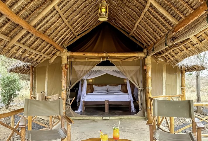 Severin Sea Lodge inkl. Safari-Erlebnis - Severin Safari Camp, Luxuszelt
