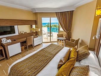Sentido Bellevue Park - Wohnbeispiel Doppelzimmer Meerblick (Zimmercodierungen DBM & DCM)