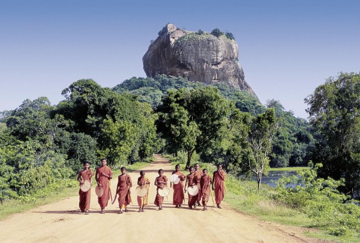 Sri Lanka, Indien & Malediven Rundreise - Sigiriya-Felsen