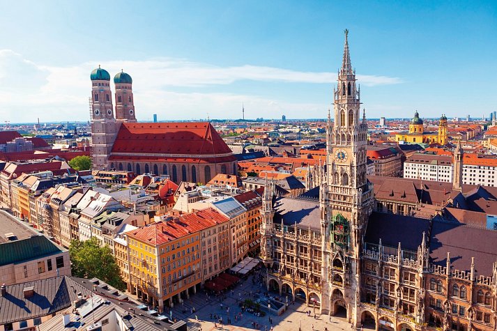 Best Western Hotel Arabellapark - Marienplatz, Rathaus und Frauenkirche in München