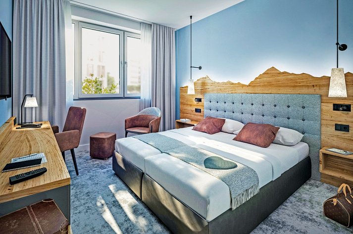 Best Western Hotel Arabellapark - Wohnbeispiel Doppelzimmer (Modellbild) (Zimmercodierung DB1)