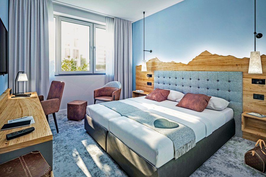 Best Western Hotel Arabellapark - Wohnbeispiel Doppelzimmer (Modellbild) (Zimmercodierung DB1)