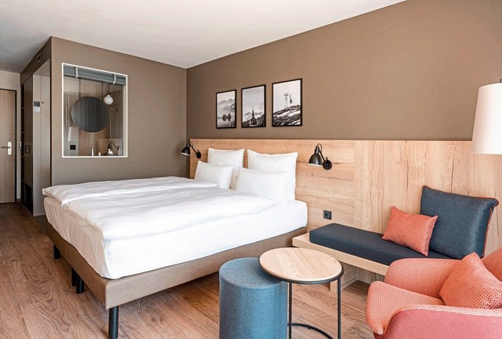 aja Garmisch-Partenkirchen - Wohnbeispiel Doppelzimmer (Zimmercodierungen DB1 & DB9)