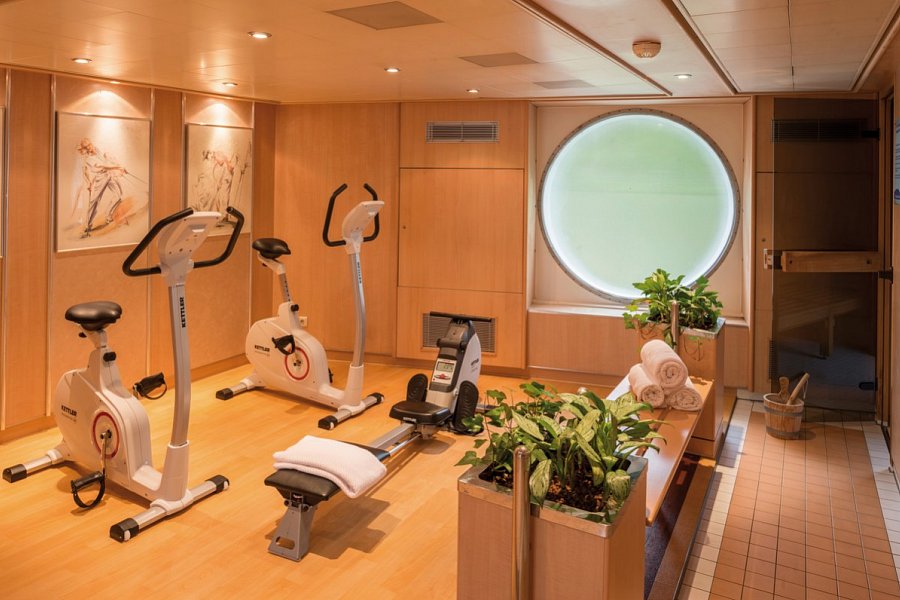 Flusskreuzfahrt Donau (Weihnachten) - MAXIMA, Fitness- und Wellnessbereich