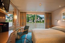 Flusskreuzfahrt Donau (Weihnachten) - MAXIMA, Kabinenbeispiel Mittel- und Oberdeckkabine