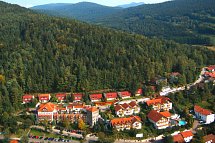 Donna Burghotel am Hohen Bogen - Luftansicht Hotelanlage