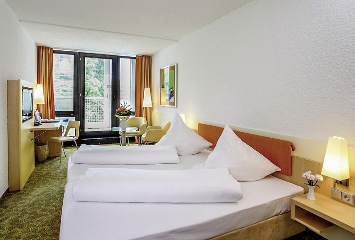 Best Western Premier Parkhotel Bad Mergentheim - Wohnbeispiel Doppelzimmer Standard (Zimmercodierungen DG1 & DB1)