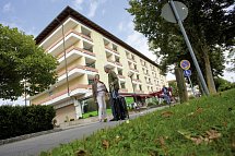 Kurhotel Panland - Promenade mit Kurhotel Panland