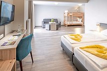 Sonnenhotel Bayerischer Hof - Wohnbeispiel Komfort Familienzimmer (Zimmercodierung FF1)
