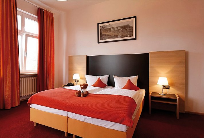 Hotel Franziskushöhe - Wohnbeispiel Doppelzimmer (Zimmercodierung DB8)