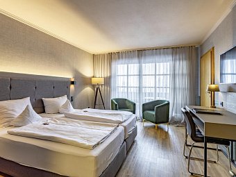 Hotel Waldkirchen am Badepark - Beispiel Doppelzimmer