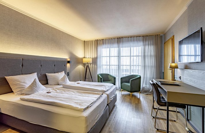 Hotel Waldkirchen am Badepark - Beispiel Doppelzimmer