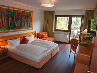 Landhotel Hochspessart - Wohnbeispiel Doppelzimmer (Zimmercodierung DB9)