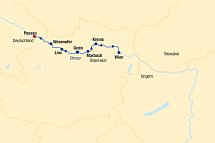 Flusskreuzfahrt Donau Boat & Bike (bis Wien)