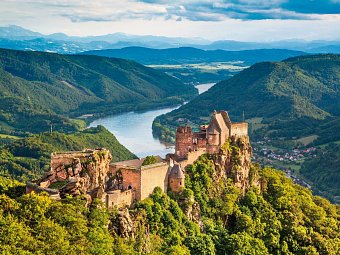 Flusskreuzfahrt Donau Boat & Bike (bis Budapest) - Wachau, Burgruine Aggstein