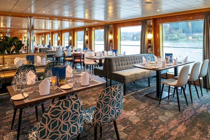 Flusskreuzfahrt Donau im Advent - Restaurant
