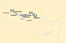 Flusskreuzfahrt Donau Boat & Bike (bis Wien)