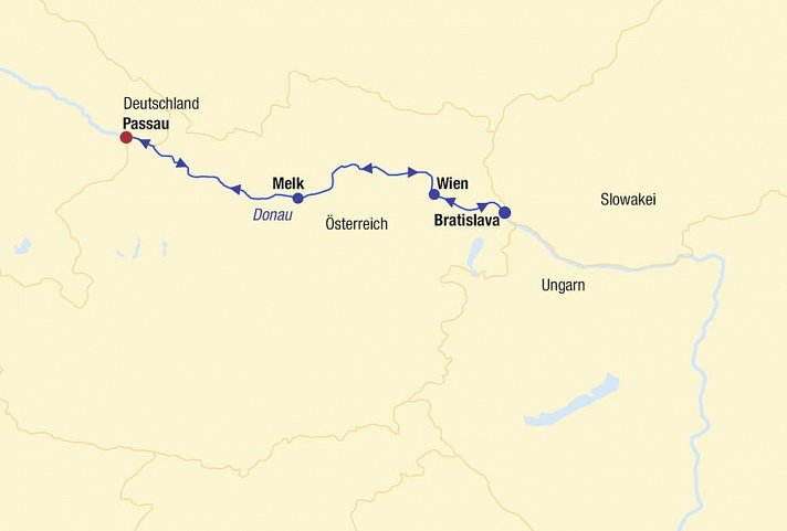 Flusskreuzfahrt Donau Weihnachten