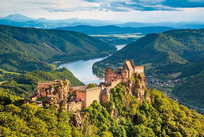 Flusskreuzfahrt Donau - Wachau, Burgruine Aggstein