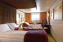 Flusskreuzfahrt Donau im Advent - Beispiel Kabine Kat. A Zustellbett (Zimmercodierung KA2)