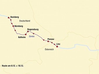 Flusskreuzfahrt Donau im Advent