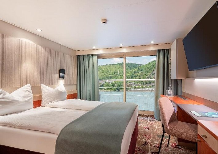Flusskreuzfahrt Donau Festmomente - Beispiel Mittel-/Oberdeckkabine