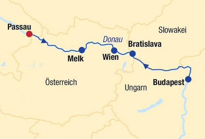 Flusskreuzfahrt Donau im Advent