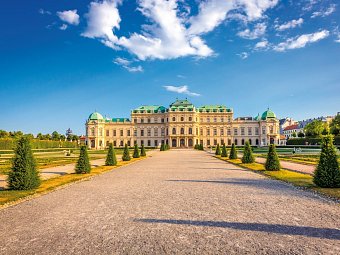 Flusskreuzfahrt Donau - Wien, Schloss Belvedere