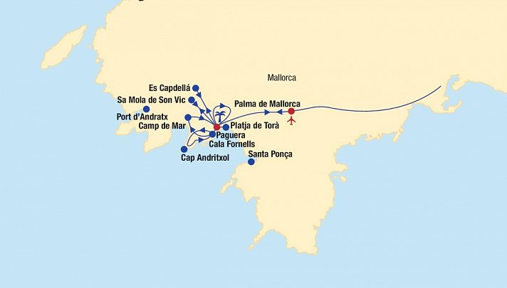 Mallorca Wanderreise - Hotel Bordoy Don Antonio