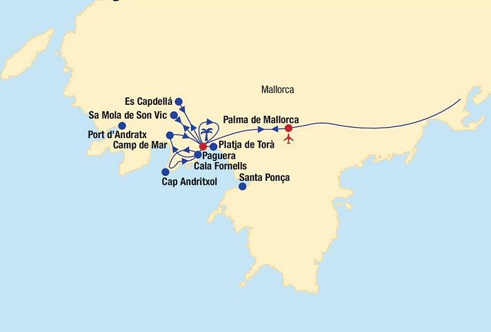 Mallorca Wanderreise - Hotel Bordoy Don Antonio