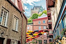 Kanada Rundreise & Badeaufenthalt Karibik - Petit Champlain, Quebec City