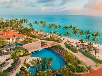 Kanada Rundreise & Badeaufenthalt Karibik - Dreams Flora Resort & Spa Poollandschaft