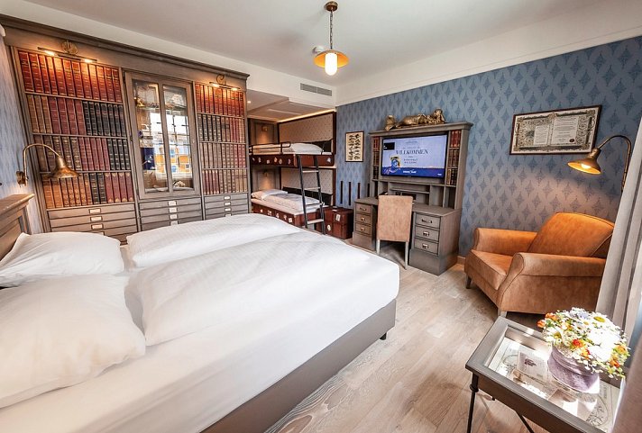 Erlebnishotel Krønasår - The Museum-Hotel - Wohnbeispiel Standardzimmer (Zimmercodierungen RX1, TX1, DX1 & EX1)