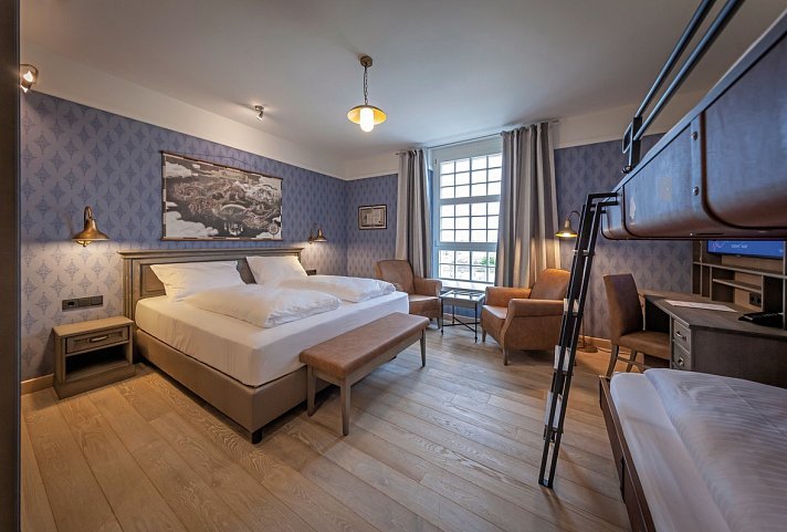 Erlebnishotel Krønasår - The Museum-Hotel - Wohnbeispiel Standardzimmer (Zimmercodierungen DB1, EB1, TB1 & RB1)