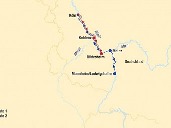 Flusskreuzfahrt Rhein Advent
