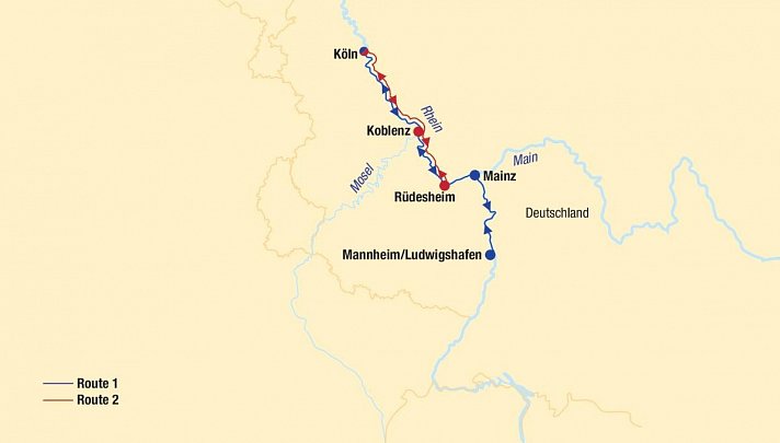 Flusskreuzfahrt Rhein Advent