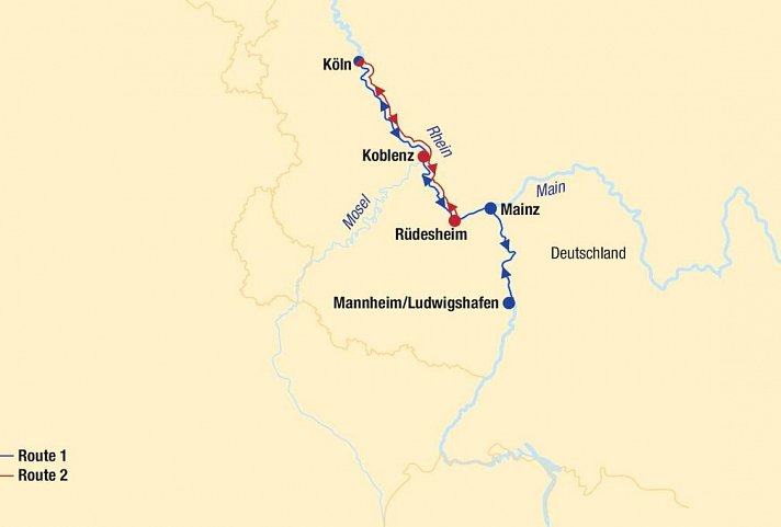 Flusskreuzfahrt Rhein Advent