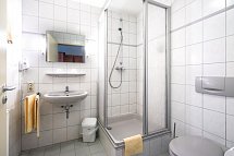 Landhotel Ringelsteiner Mühle - ÜF Paket - Wohnbeispiel Badezimmer Doppelzimmer Standard