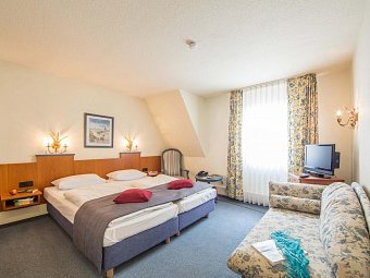 Hotel Karl Noss - Wohnbeispiel Doppelzimmer Classic Haupthaus (Zimmercodierung DB9)