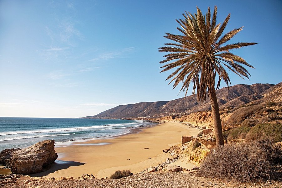 Marokko Rundreise & Baden - Strand Taghazout