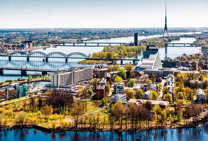 Baltikum Rundreise - Panorama Riga