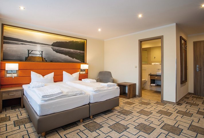 Ostseehotel Villen im Park - ein Rovell Hotel - Wohnbeispiel Komfortzimmer Villa (Zimmercodierung DF3)